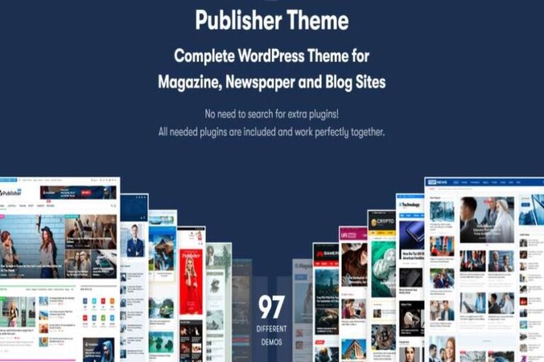 Free Download Publisher Theme v7.12.0 RC0 Latest Version [Activated]