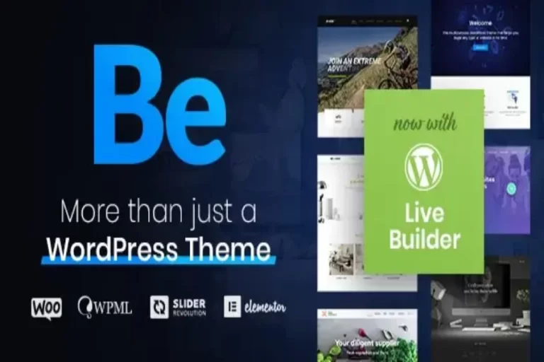 BeTheme Free Download v27.3.7 Latest Version [Activated]