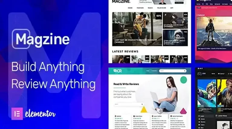 Free Download Magzine Theme v2.4 – Elementor Review and Magazine Theme Latest Version [Activated]