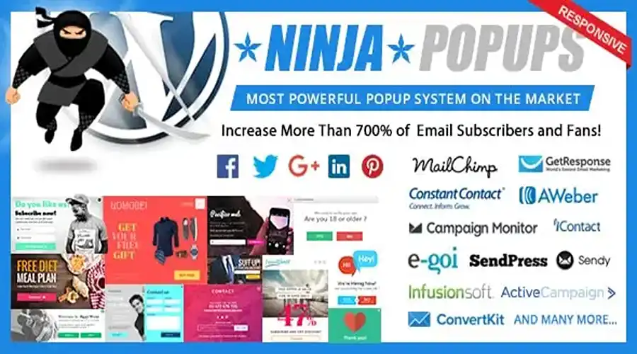 Free Download Ninja popups plugin