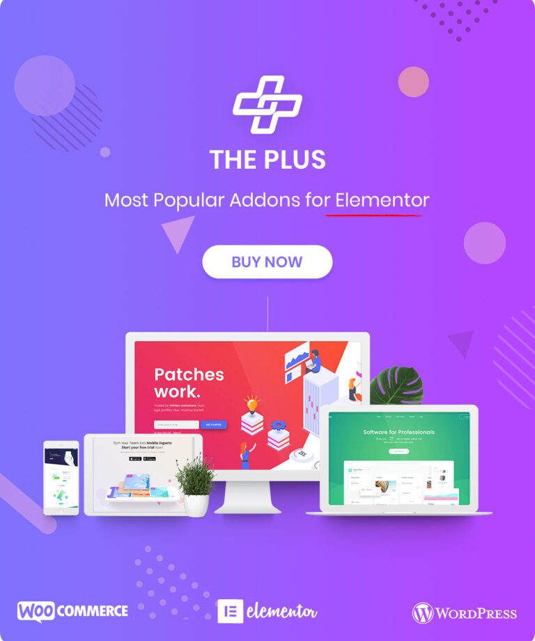 The Plus v5.3.5 Addon for Elementor Page Builder WP Plugin