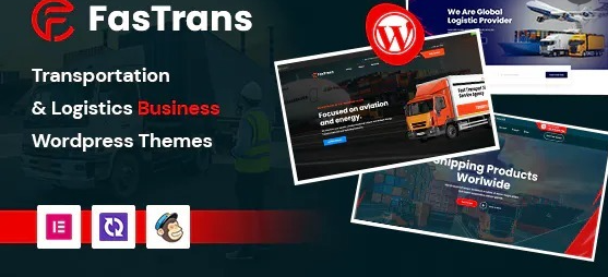 v2.5 Fastrans Logistics & Transportation WP Theme Free Download