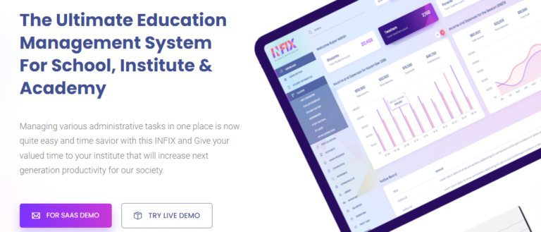 v8.0.1 InfixEdu – School Management System Software Free Download