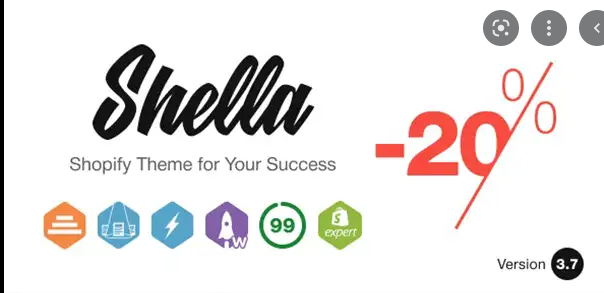 v6.5.1 Shella – Multipurpose Shopify Theme. Fast, Clean, and Flexible Free Download