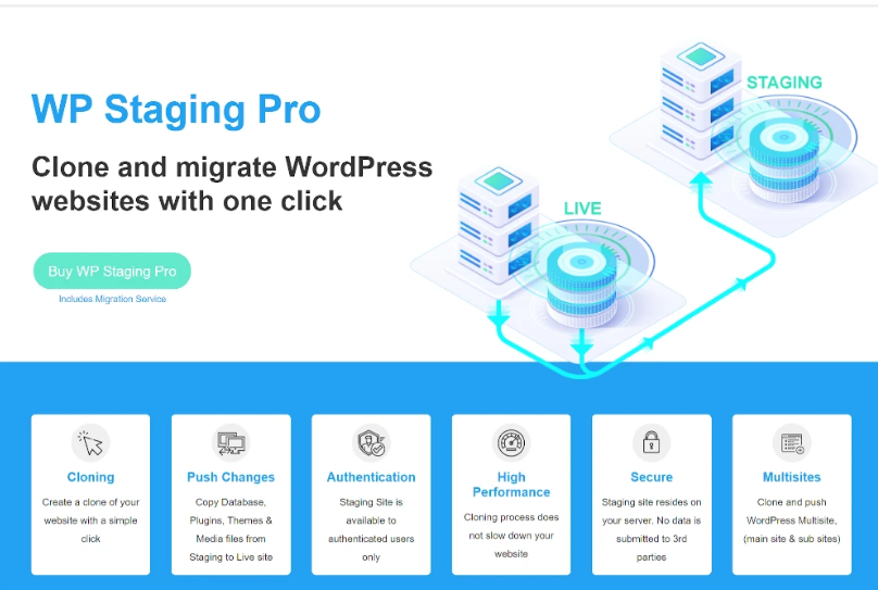 WP Staging Pro One Click Solution for Creating Staging Sites free download
