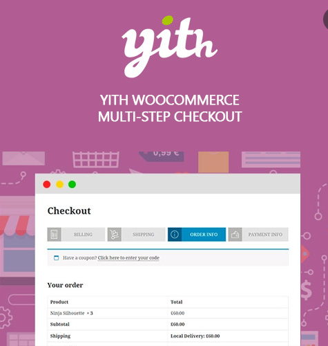 v2.30.0 YITH WooCommerce Multi-step Checkout Premium Free Download