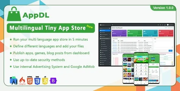 AppDL (v1.3.0) – Multilingual Tiny App Store Free Download