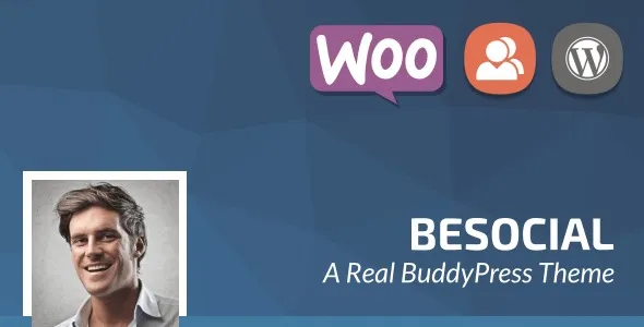 Besocial (v1.1.7) BuddyPress Social Network & Community WordPress Theme Free Download