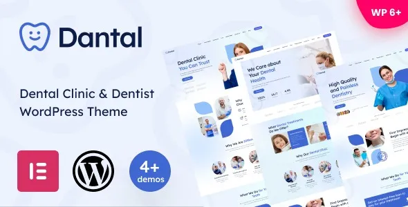 Dantal (v1.02) Dental Clinic & Dentist WordPress Theme Free Download