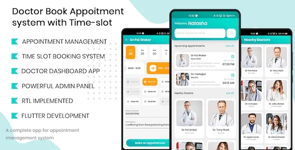 Doctor Finder (v8.0) Appointment Booking With Time-Slot App Free Download