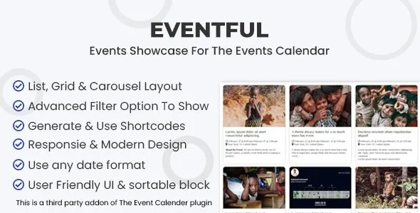 (v1.0) Events Showcase For The Events Calendar Free Download