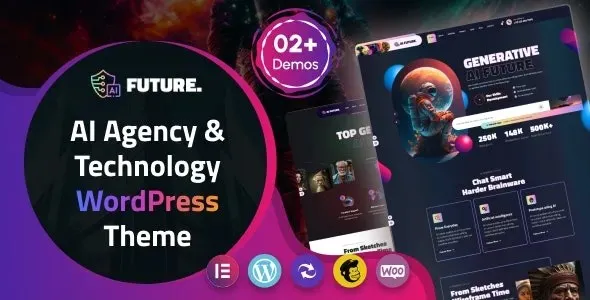 Future (v1.0.1) AI Agency & Technology WordPress Theme Free Download