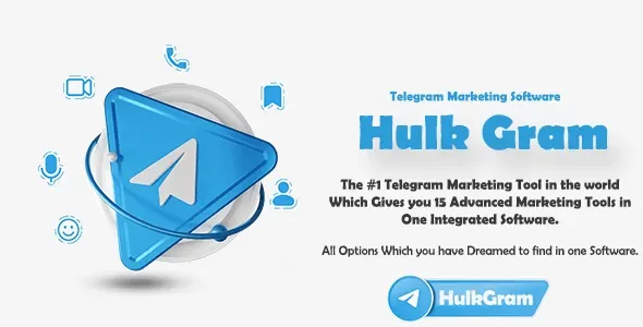 HulkGram Marketing Pro (v3.2) Free Download