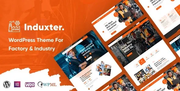 Induxter (v1.2.4) Industry And Factory WordPress Theme Free Download