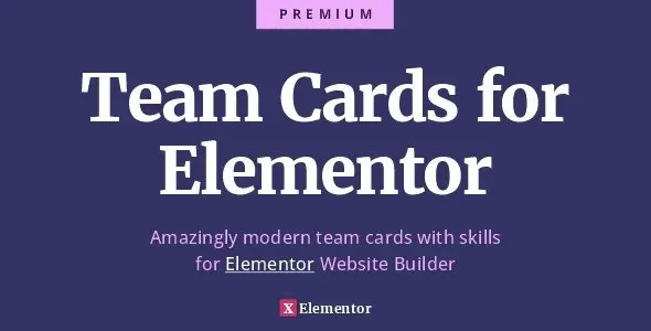 Team Cards for Elementor (v1.0.0) Ultimate Team and Skills Widget Cards Free Download