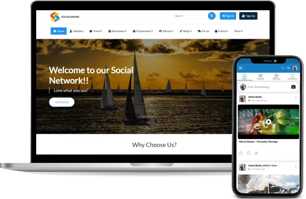 SocialEngine (v6.5.0) Create Your Own Social Network Free Download