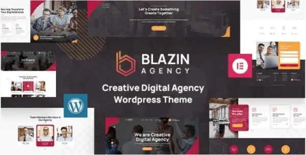 Blazin Agency v1.1 Creative WordPress Theme