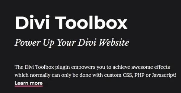 Divi Toolbox (v1.7.1) Powerful Tools to Customize the Divi Theme Free Download
