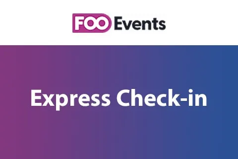 FooEvents Express Check-in (v1.8.0) Free Download