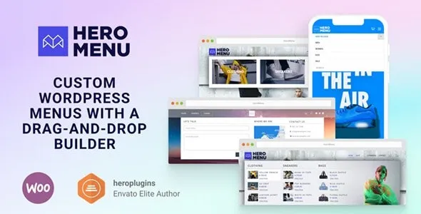 Hero Menu (v1.16.5) Responsive WordPress Mega Menu Plugin Free Download