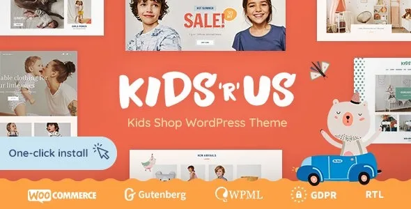 Kids R Us (v1.1.2) Toy Store and Kids Clothes Shop Theme Free Download