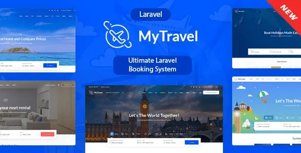 MyTravel (v2.4.0) Ultimate Laravel Booking System Free Download