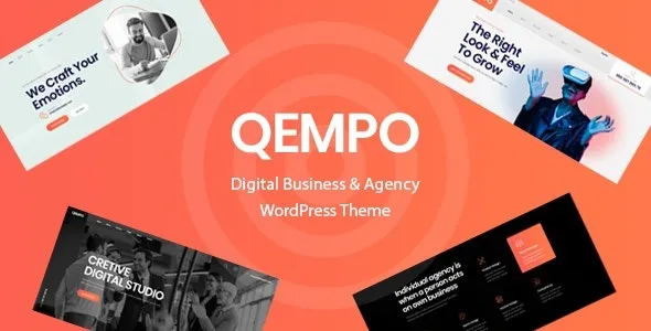Qempo (v1.3.0) Digital Agency Services WordPress Theme Free Download