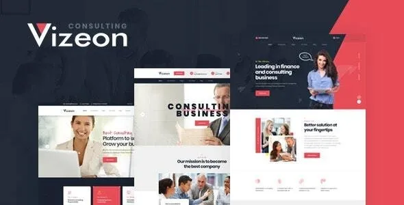 Vizeon (v1.1.0) Business Consulting WordPress Themes Free Download