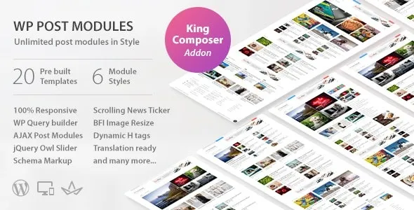 WP Post Modules for NewsPaper and Magazine Layouts (v3.3.0) (Elementor Addon) Free Download