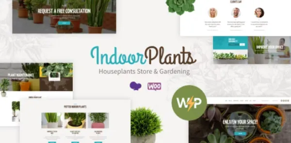 Indoor Plants (v1.2.6) Houseplants Store & Gardening WordPress Theme Free Download