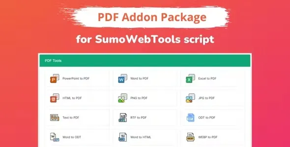 PDF Addon Package for SumoWebTools (v1.0.2) Free Download