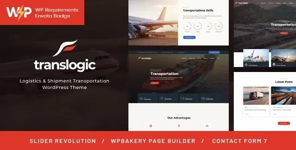 Translogic (v1.2.7) Logistics & Shipment Transportation WordPress Theme Free Download