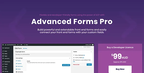 Advanced Forms Pro for ACF (v1.9.3.3) Free Download