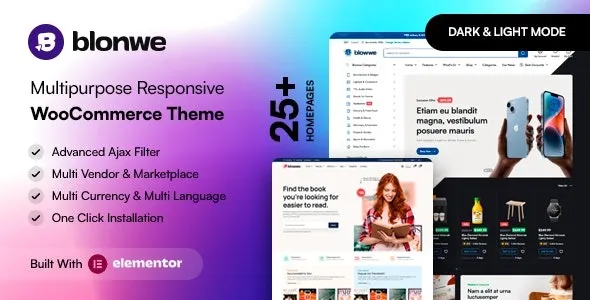 Blonwe (v1.2.0) Multipurpose WooCommerce Theme Free Download